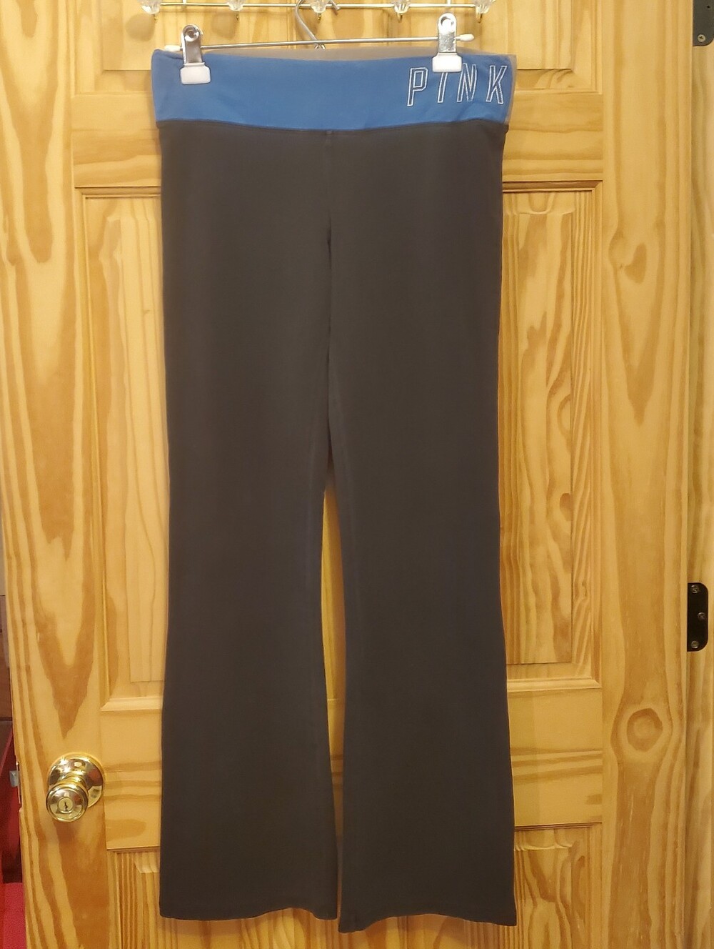 Victoria's Secret Pink Detriot Lions Yoga Pants Medium